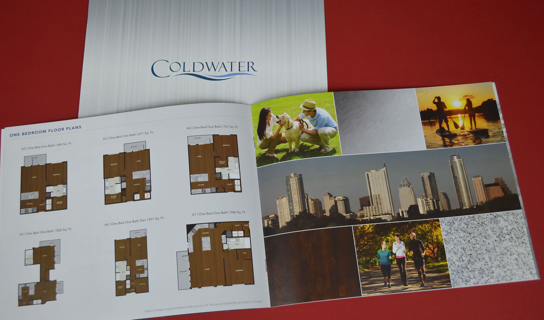 Coldwater brochure design