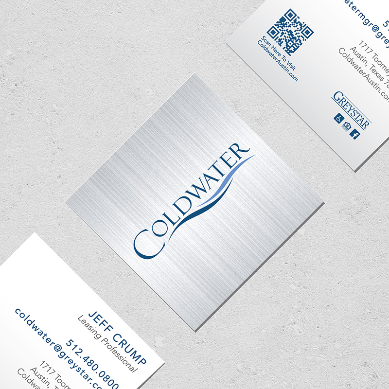 coldwater business card