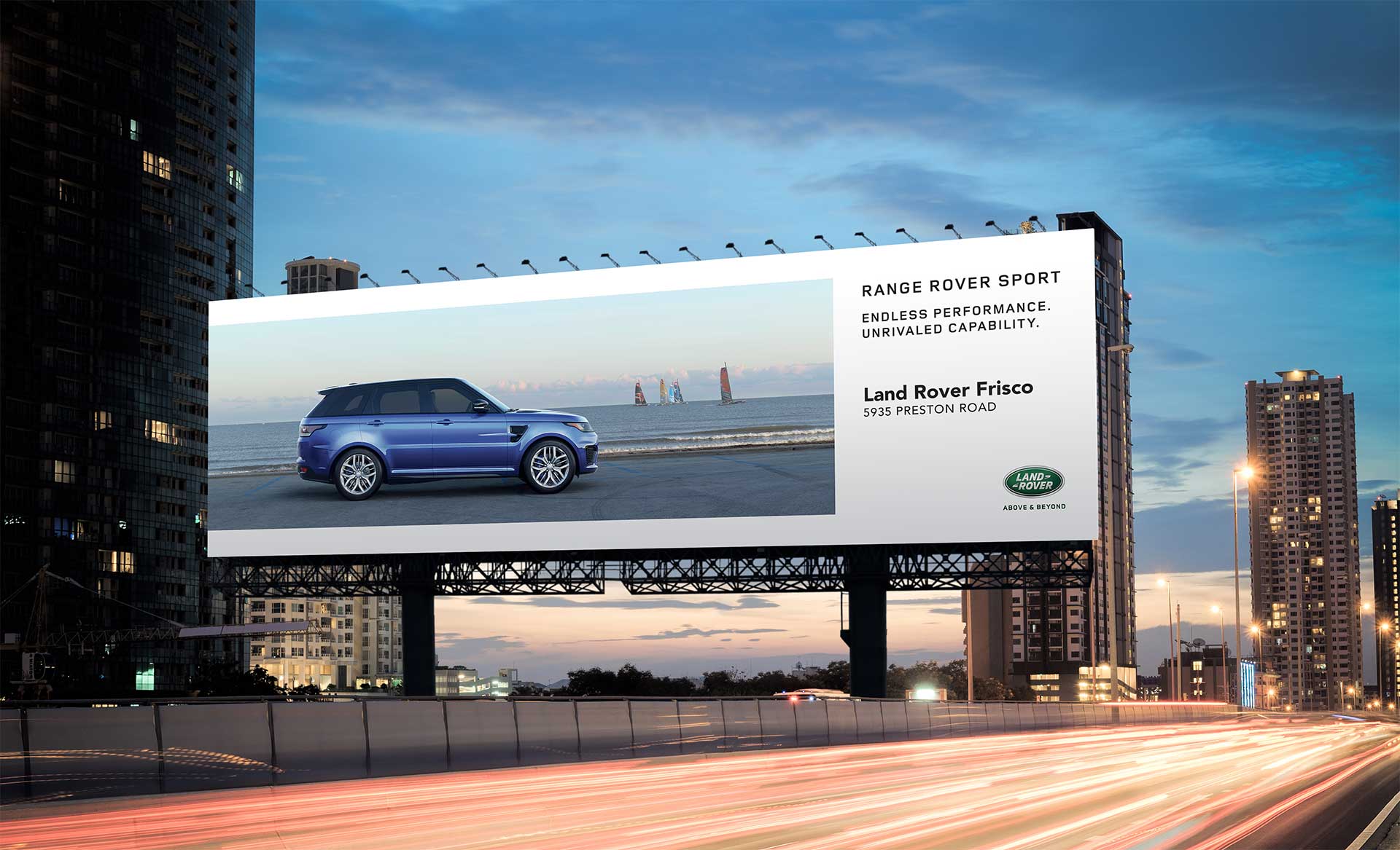 Land Rover Billboard